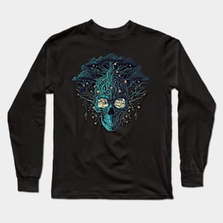 skull tree - horror Long Sleeve T-Shirt